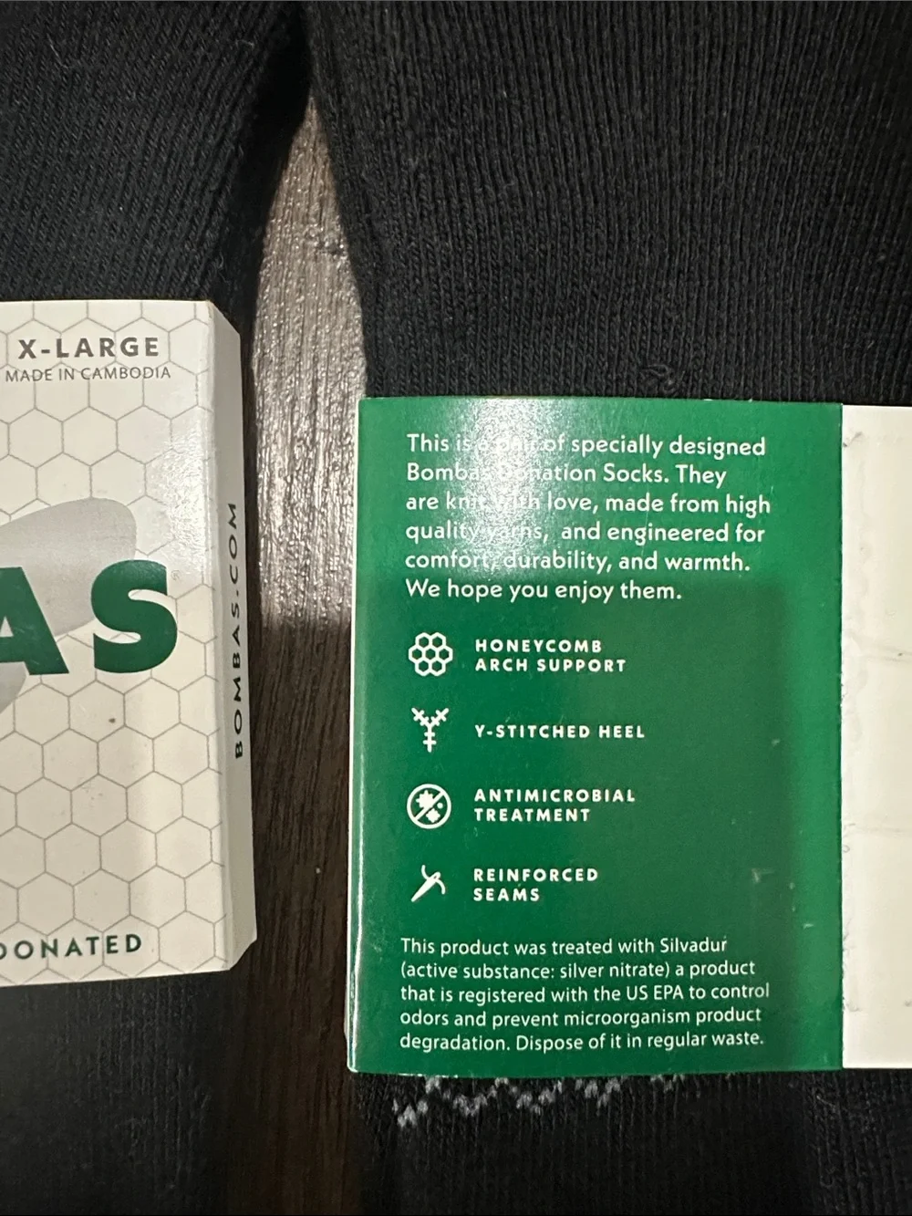 Bombas Black Low-Cut Athletic Socks - 4-Pack size X-Large NWT